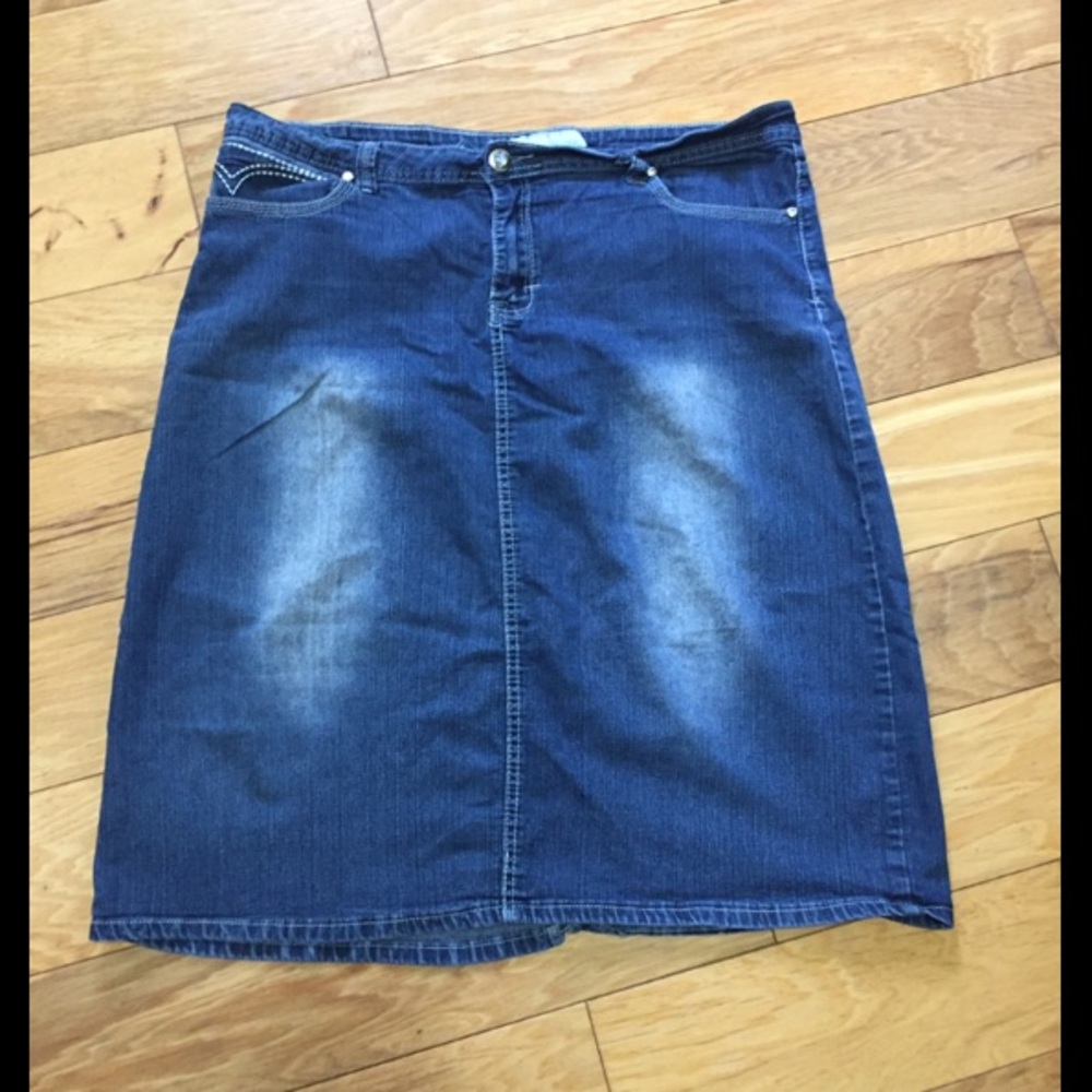 Jean skirt